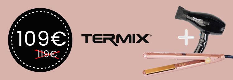 Oferecer Termix Rose Iron + secador de cabelo profissional de presente